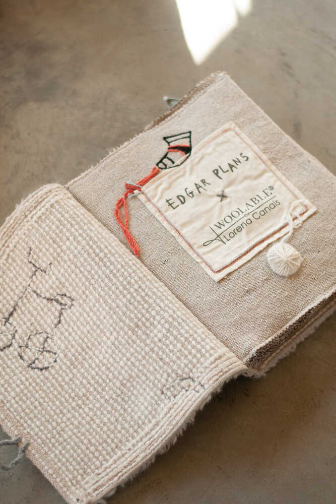 Textile Book Edgar Plans - Limited Edition