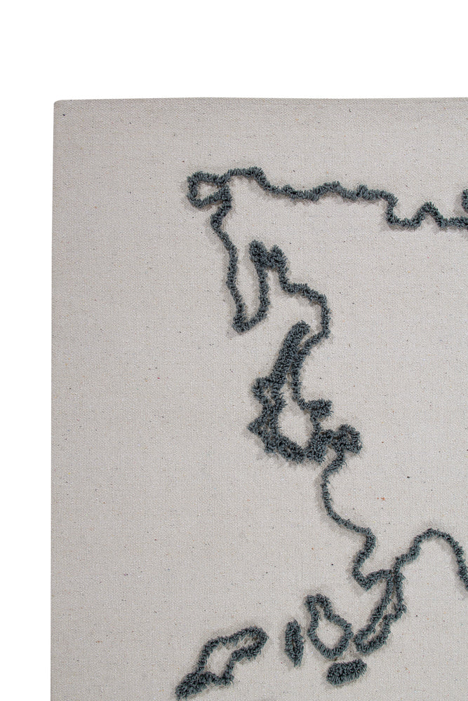 Wall Hanging Canvas Map