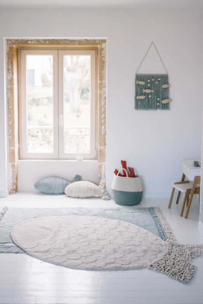 Washable Rug Big Fish - The Sea