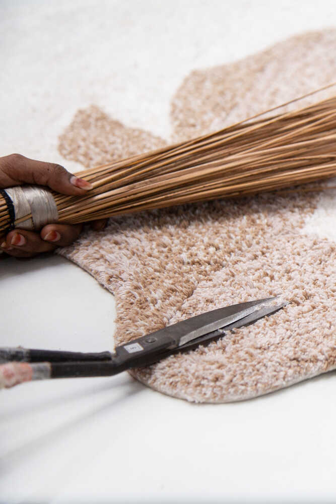 Washable Rug Cotton Flower - Tribute to Cotton