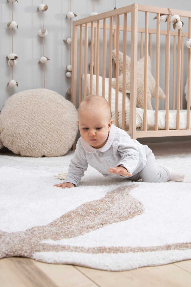 Washable Rug Cotton Flower - Tribute to Cotton