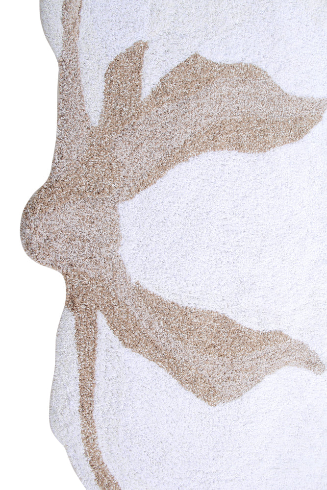 Washable Rug Cotton Flower - Tribute to Cotton