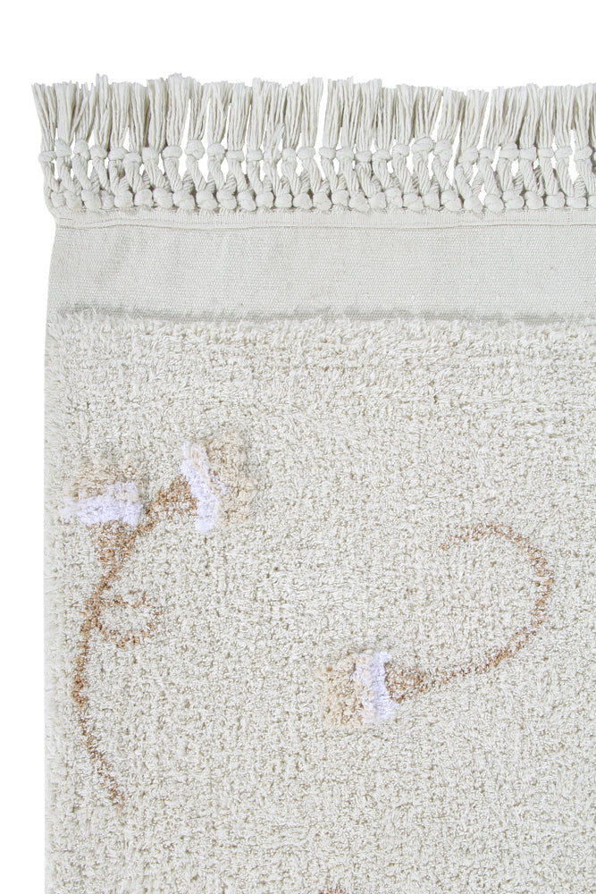 Washable Rug English Garden Ivory - English Gardens