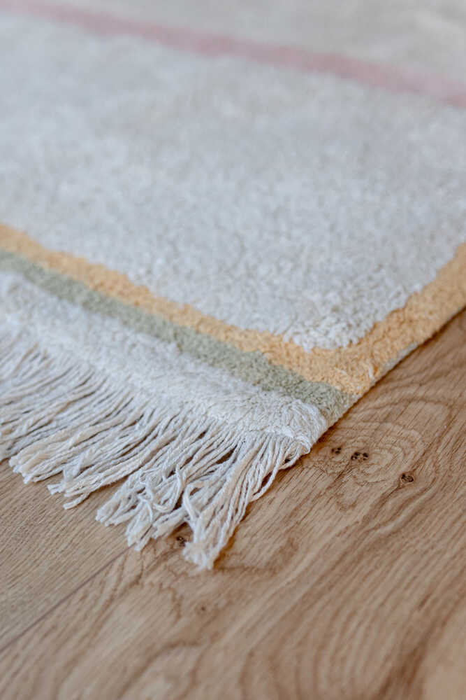 Washable Rug Lanes Vintage Nude - Eco City