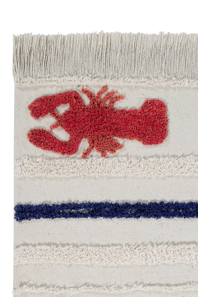 Washable Rug Mini Lobster - Lobster