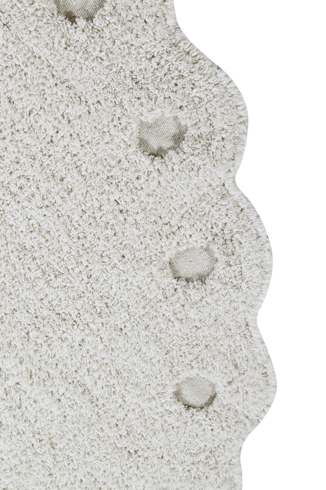 Washable Rug Pine Cone Ivory - Cotton Woods