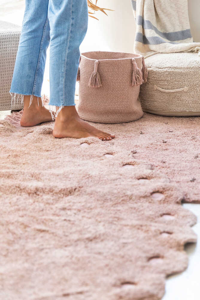 Washable Rug Pine Cone Vintage Nude - Cotton Woods