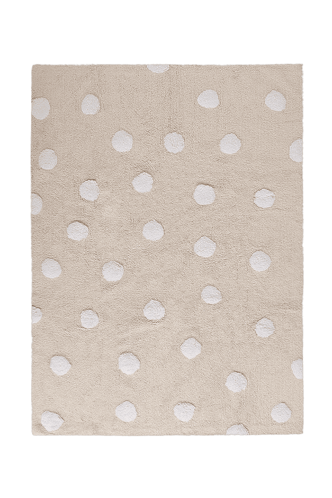 Washable Rug Polka Dots Beige - POLKA DOTS