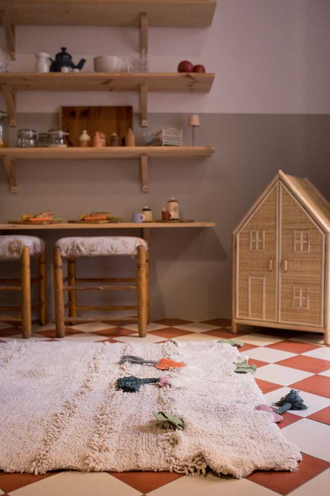 Washable Play Rug Veggie Garden - Oli&Carol