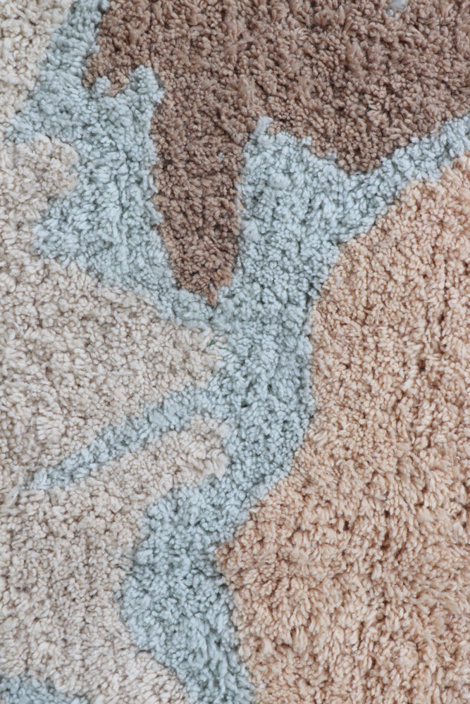 Washable Rug Vintage Map - Back-to-School