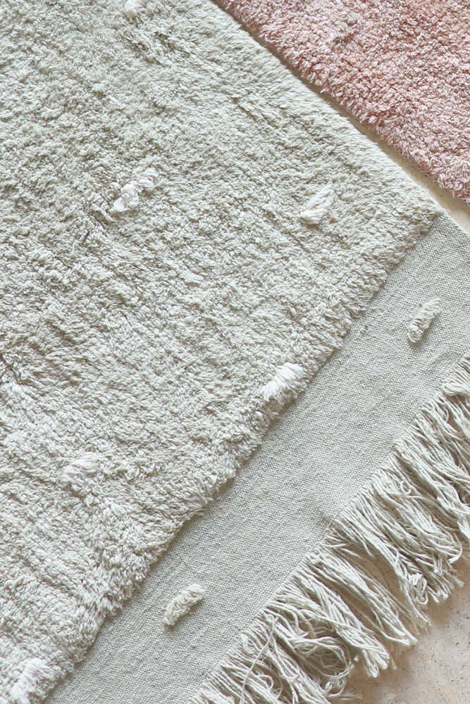 Washable Rug Woods Symphony Olive - Cotton Woods