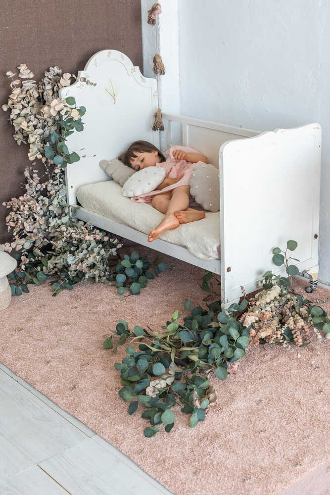 Washable Rug Woods Symphony Vintage Nude - Cotton Woods