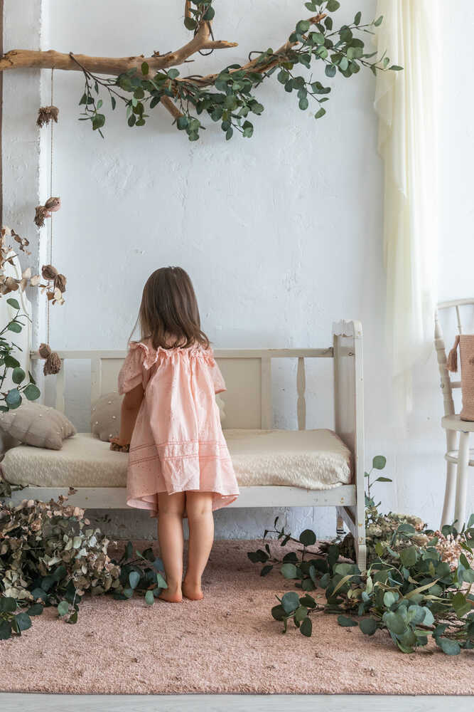 Washable Rug Woods Symphony Vintage Nude - Cotton Woods