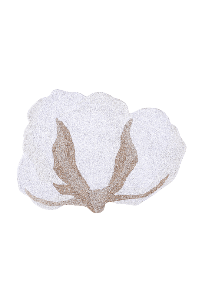 Washable Rug Cotton Flower - Tribute to Cotton