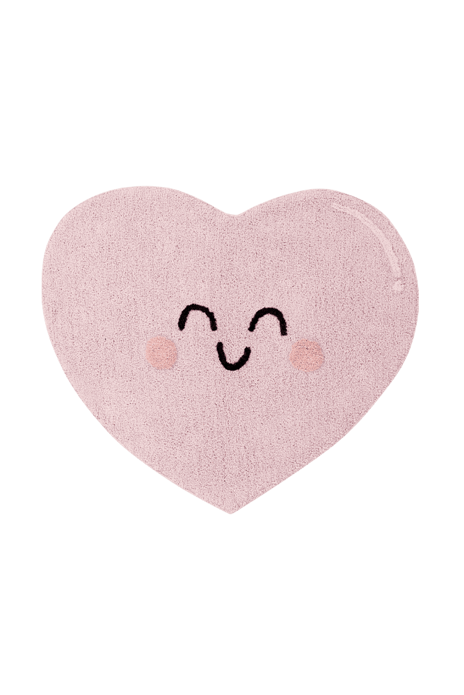 WASHABLE RUG HAPPY HEART - Mr Wonderful