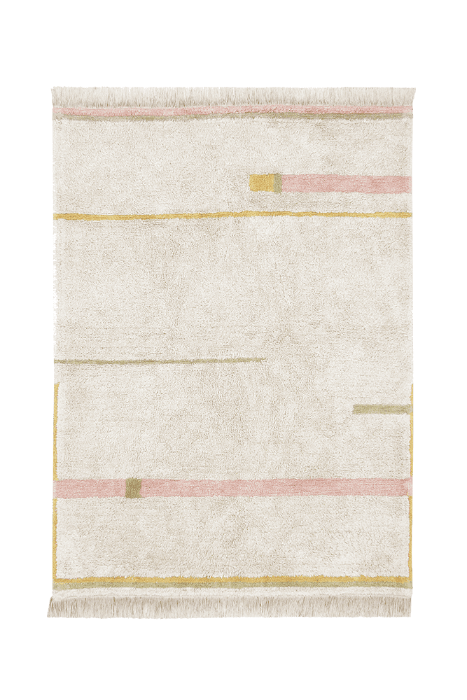 Washable Rug Lanes Vintage Nude - Eco City