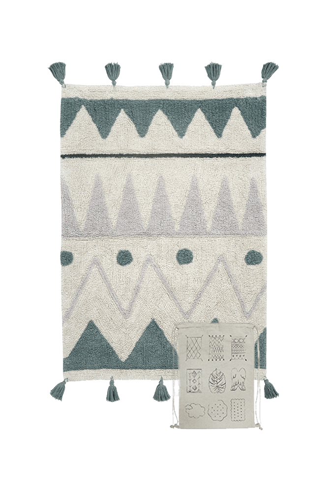 Washable Rug Mini Azteca - MiniOnes