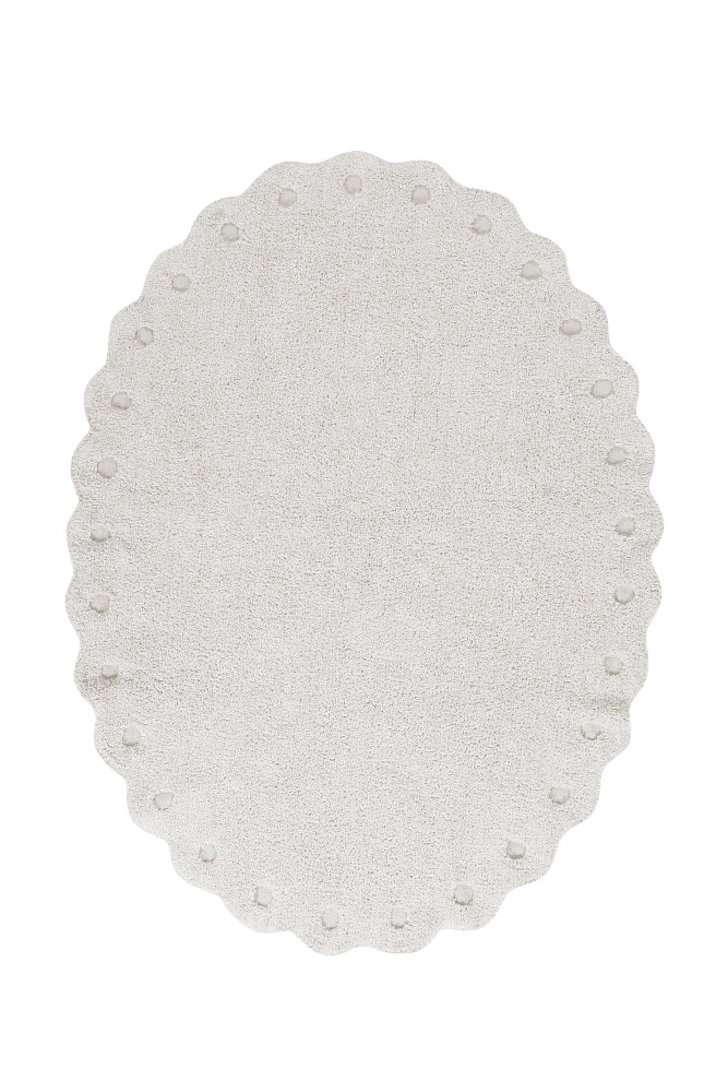 Washable Rug Pine Cone Ivory - Cotton Woods