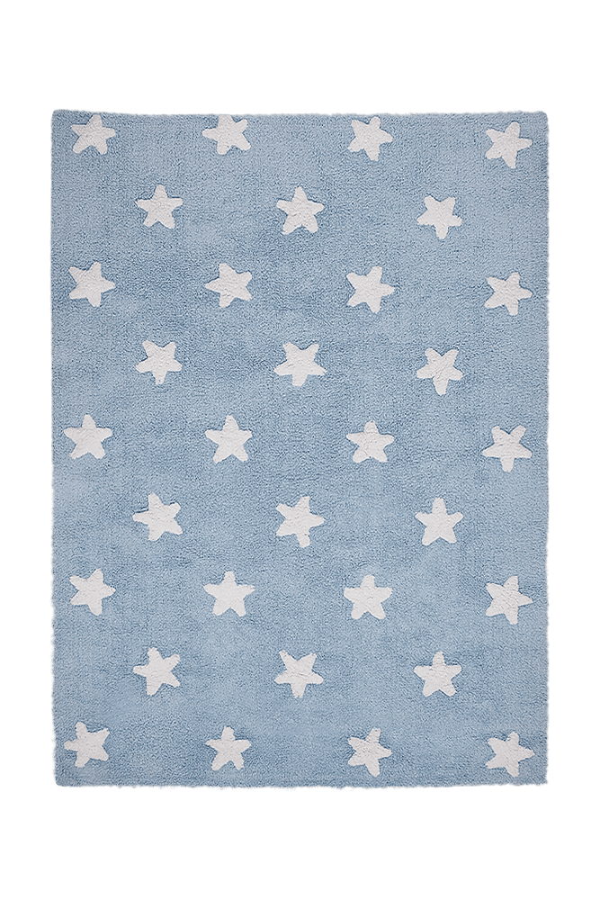 Washable Rug Stars Blue - STARS