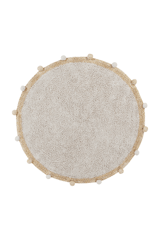 Washable Rug Bubbly Natural - Honey - Re Edition + Bubbly