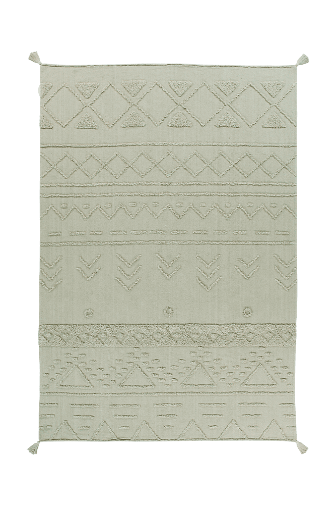 Washable Rug Tribu Olive - Re Edition + Canvas