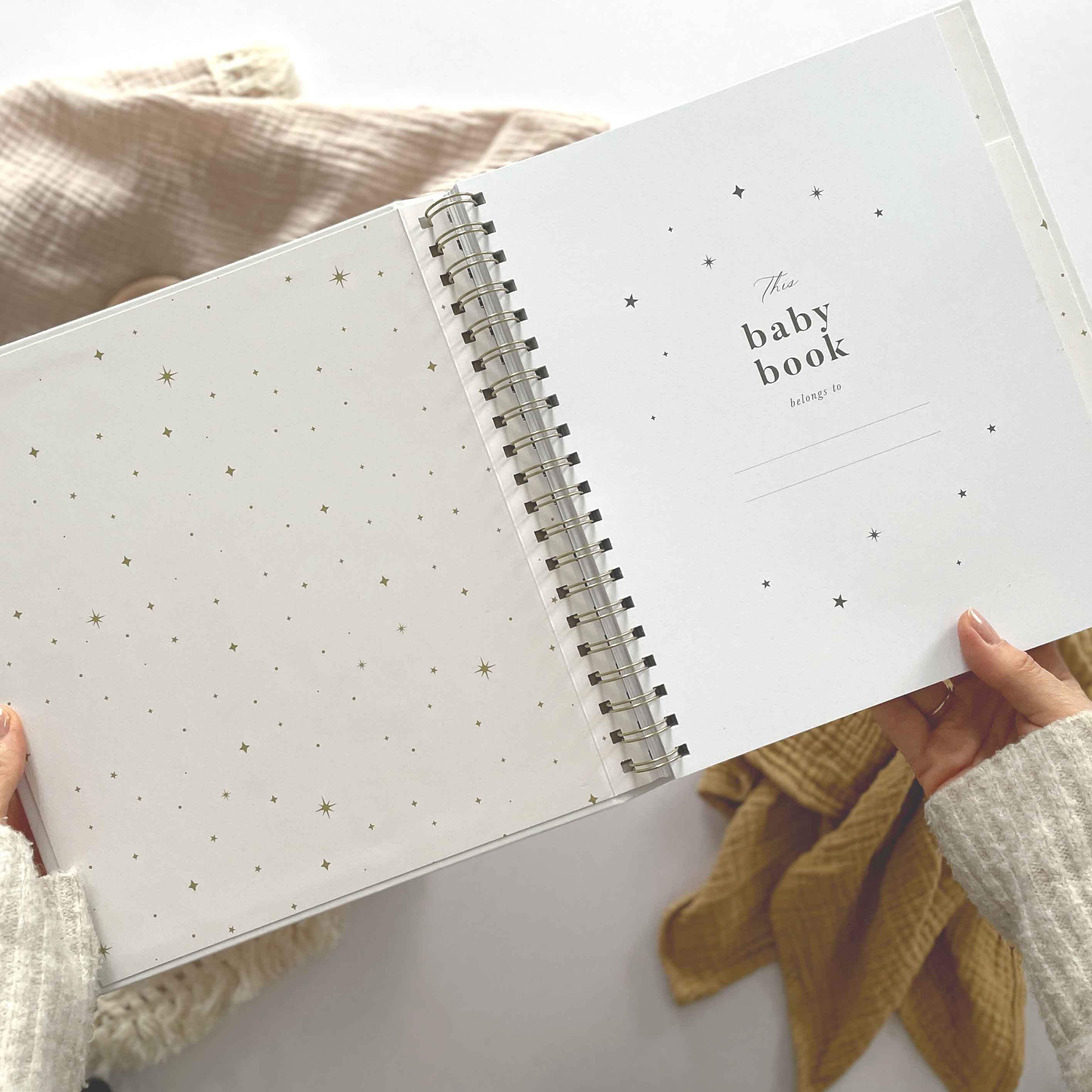 My Baby Book - White