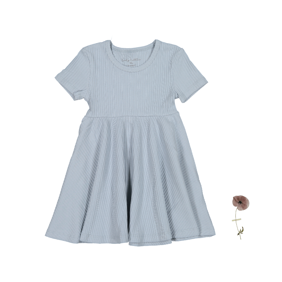 The Short Sleeve Dress - Blue