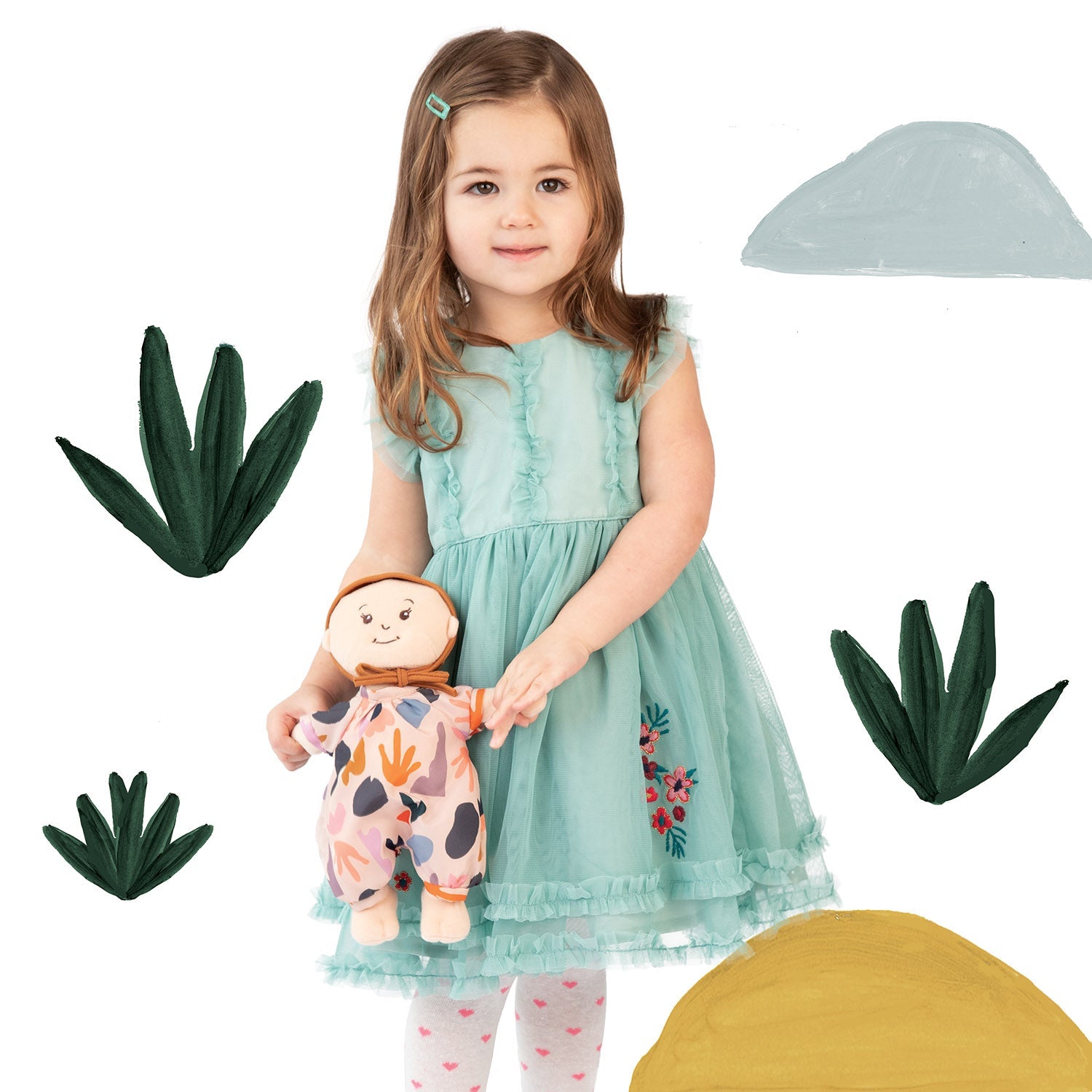 Manhattan Toy Wee Baby Stella Botanical Garden outfit Dolls