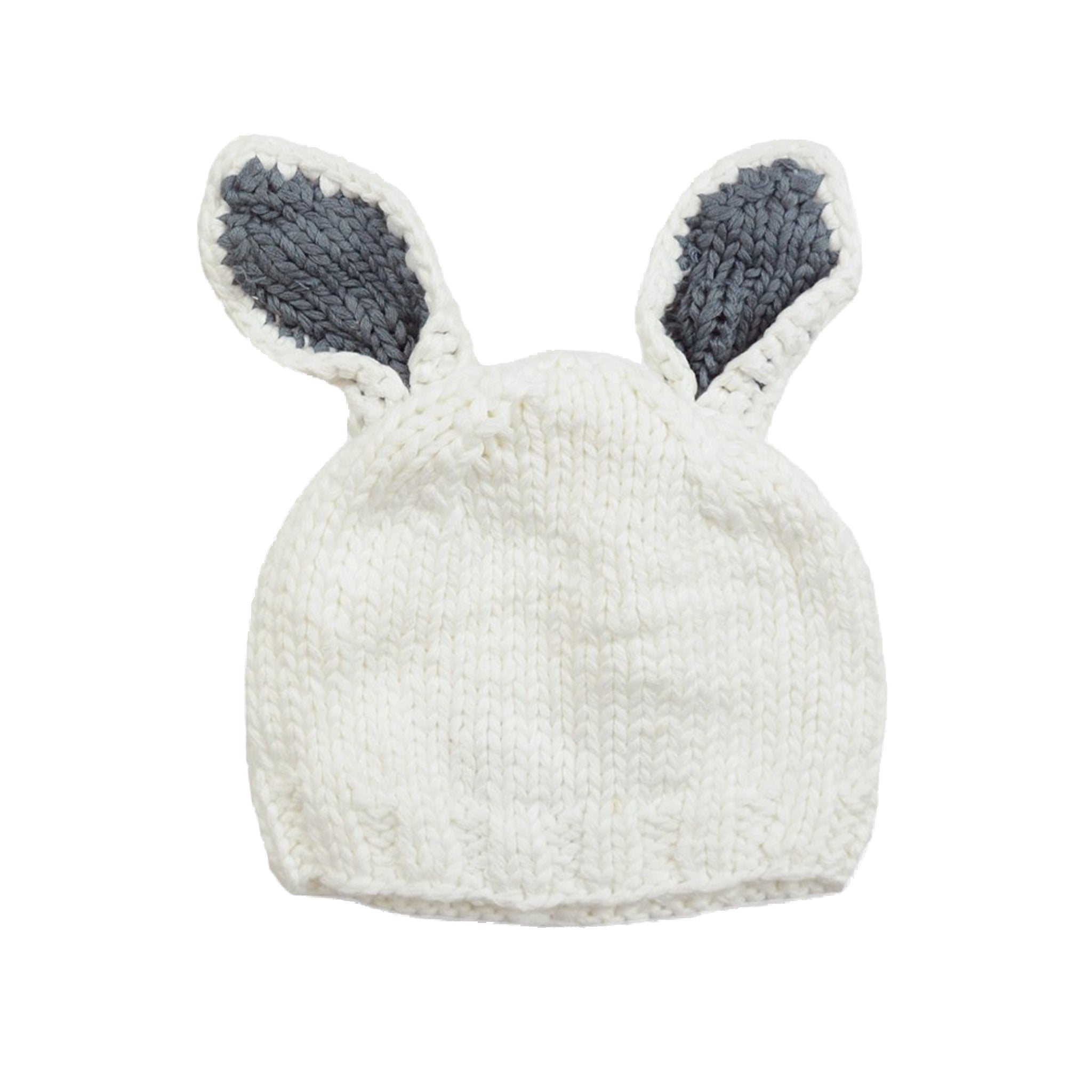 The Blueberry Hill Bamboo Bailey Bunny Hand-Knit Hat