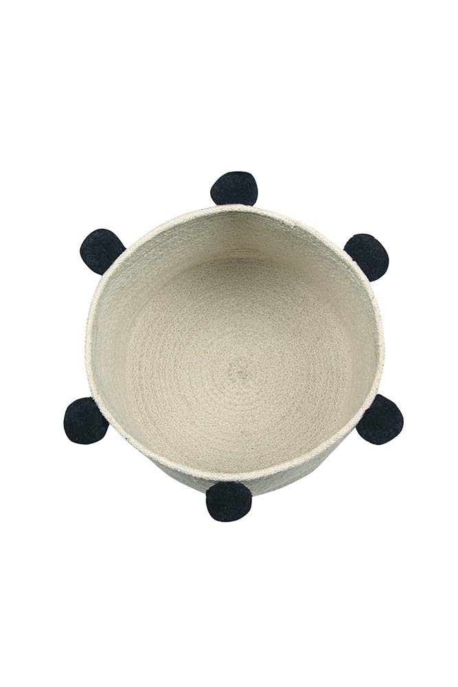 Basket Bubbly Natural - Black - Bubbly