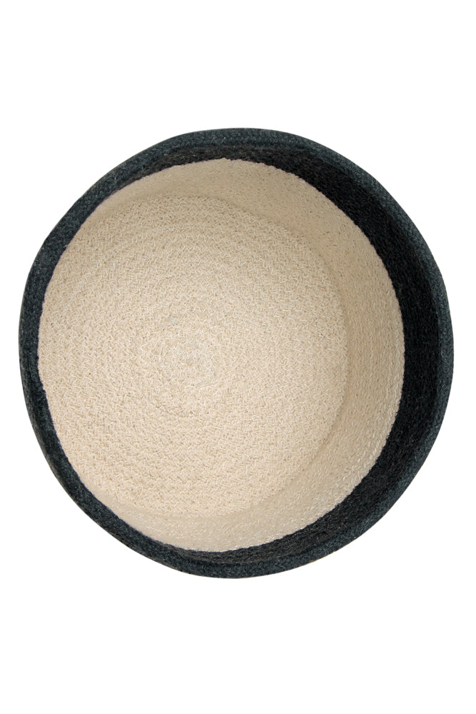 Basket Dual Black - Natural - My Little Ones
