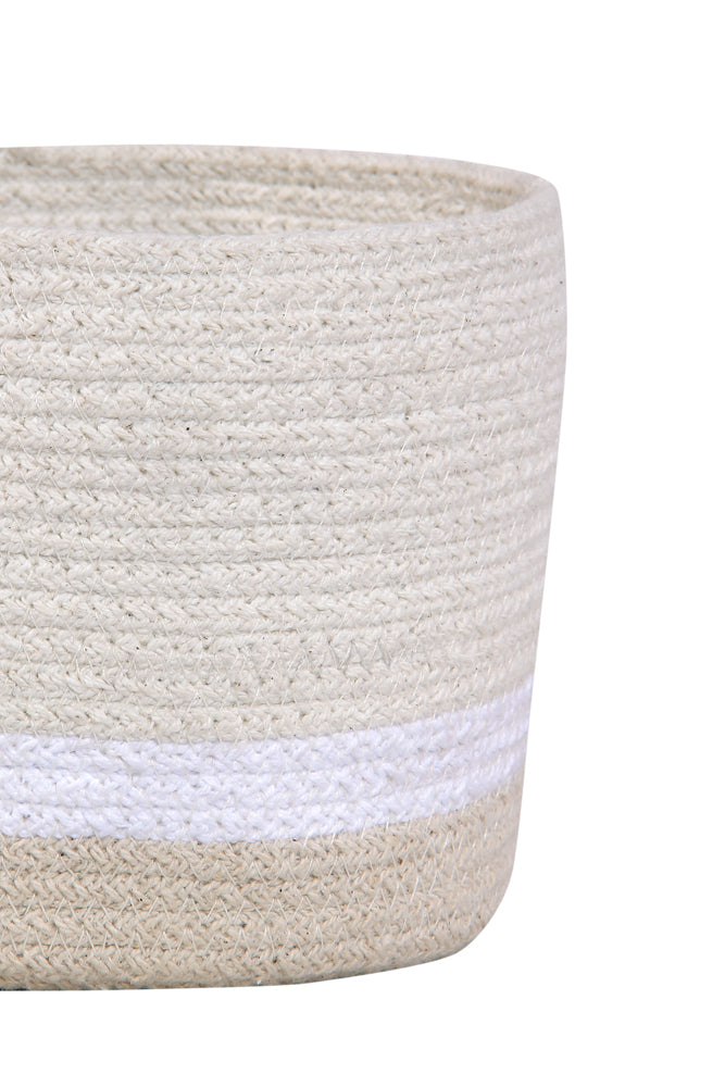 Basket Mini Tricolor Ivory - My Little Ones