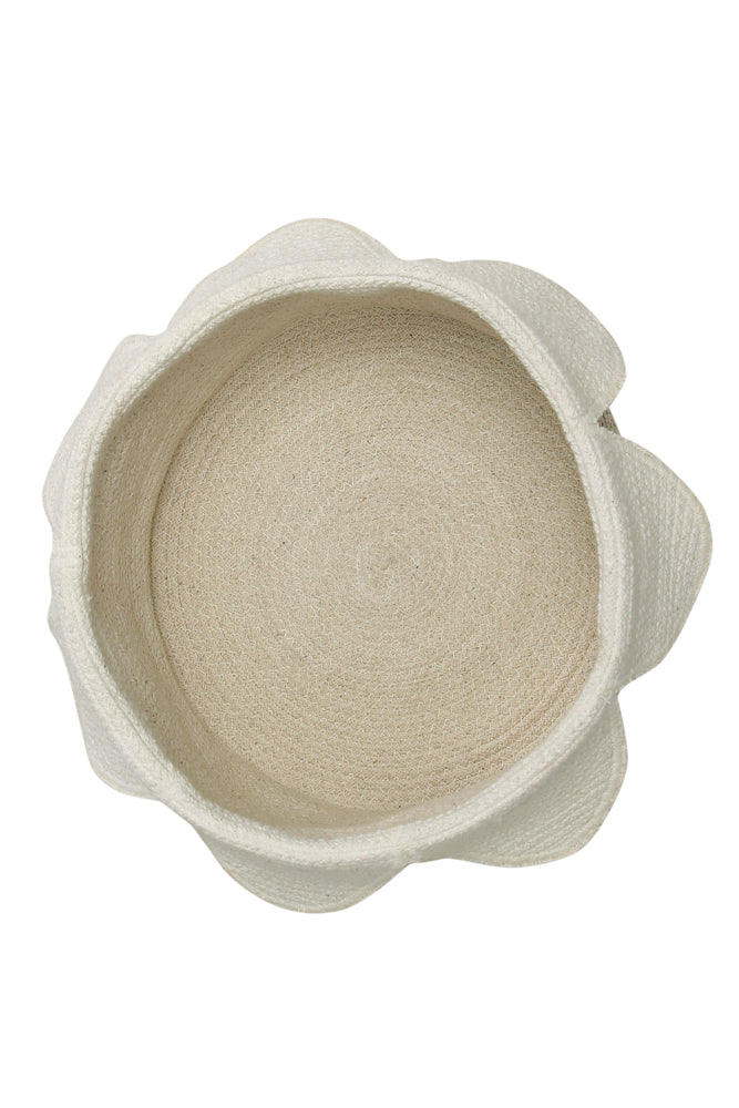 Basket Petals Ivory - Natural - English Gardens