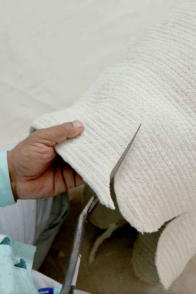 Basket Petals Ivory - Natural - English Gardens