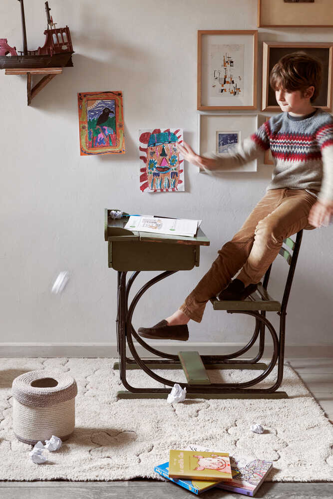 Rugcycled Basket Bin - RugCycled Collection