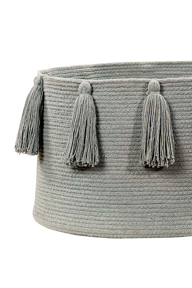 Basket Tassels Light Grey - Tassels