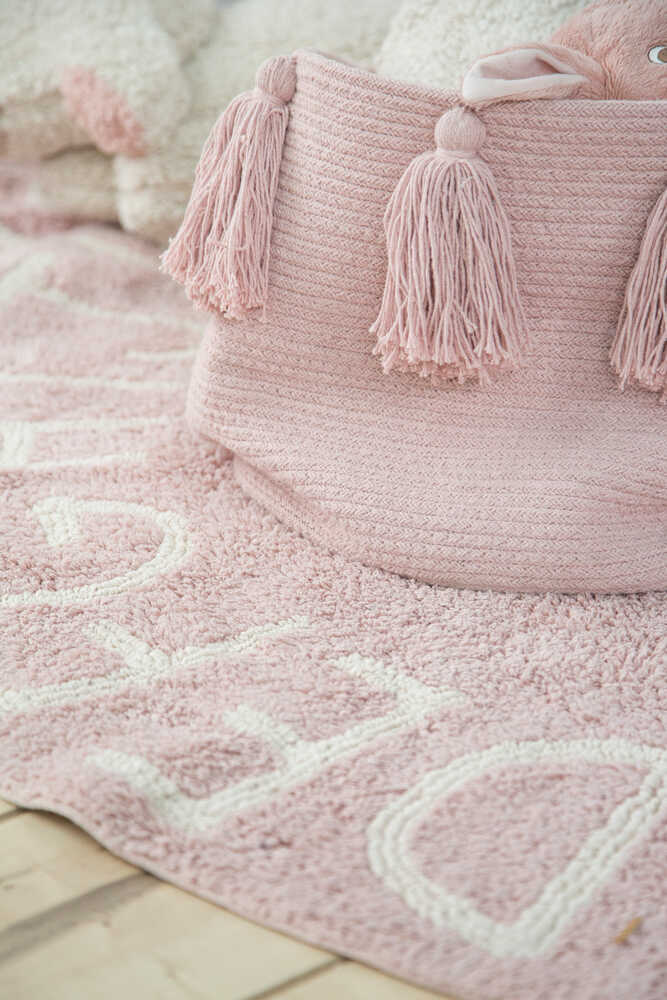 Basket Tassels Pink - Tassels