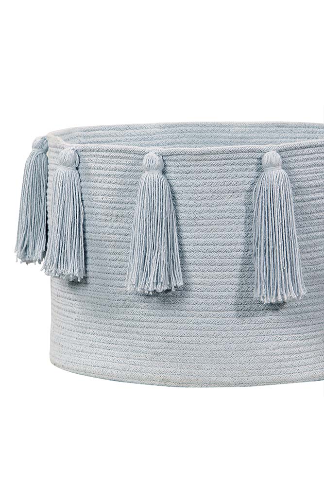 Basket Tassels Soft Blue - Tassels