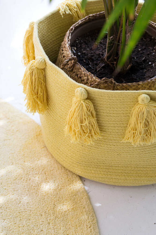 Basket Tassels Yellow - Tassels
