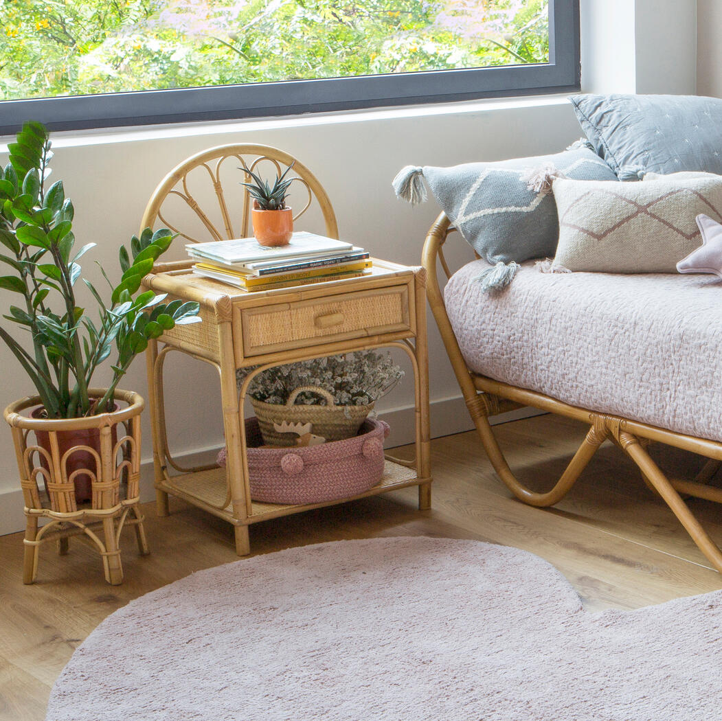 Basket Tray Ash Rose - English Gardens