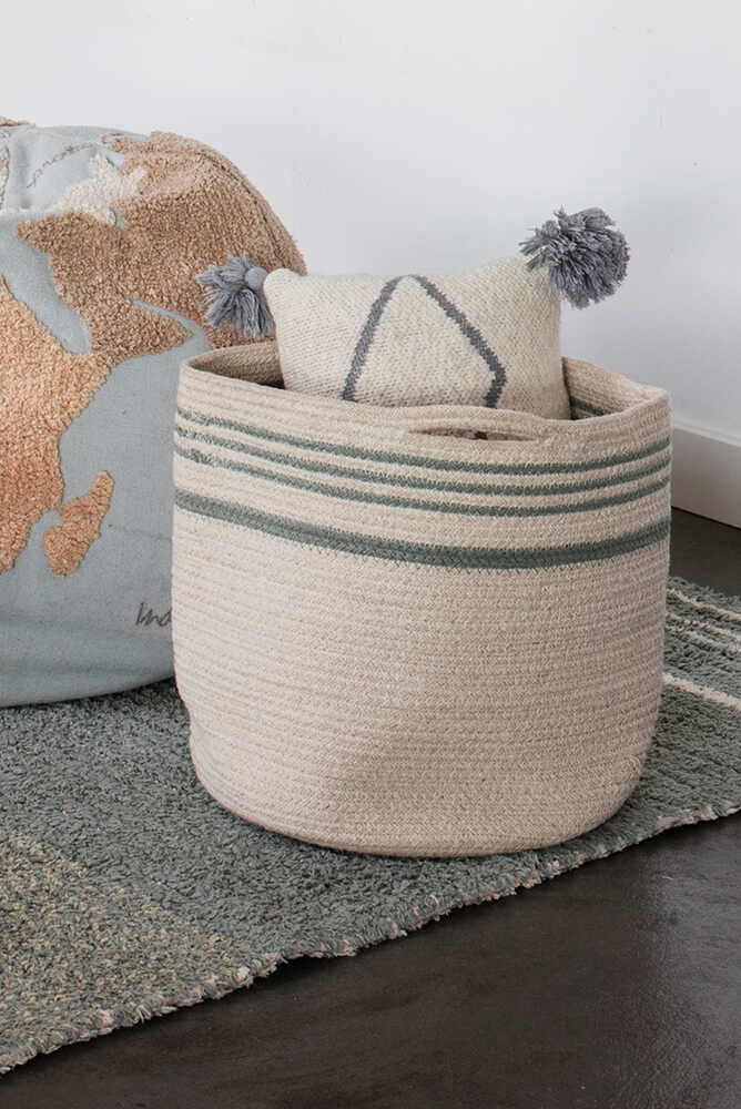 Basket Twin Vintage Blue - Reversible