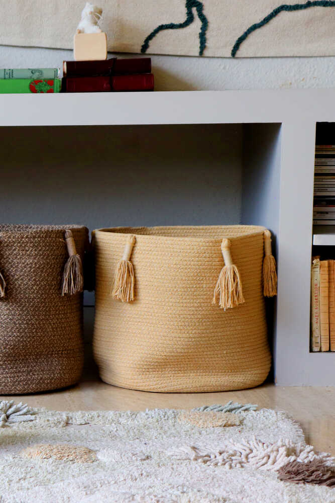 Basket Woody Honey - Cotton Woods