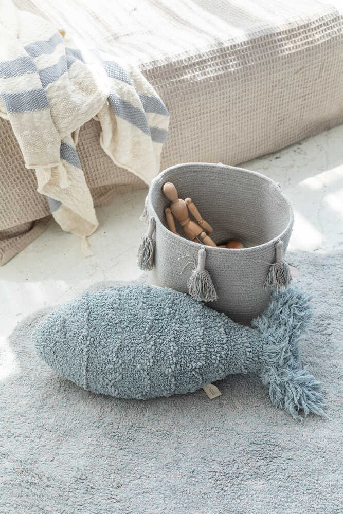 Basket Woody Pearl Blue - Cotton Woods