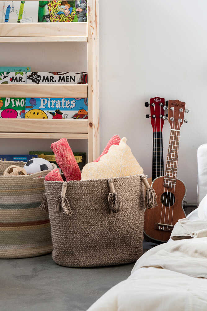 Basket Woody Soil Brown - Cotton Woods