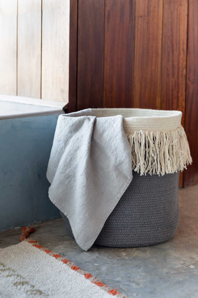 Basket Zarang Charcoal