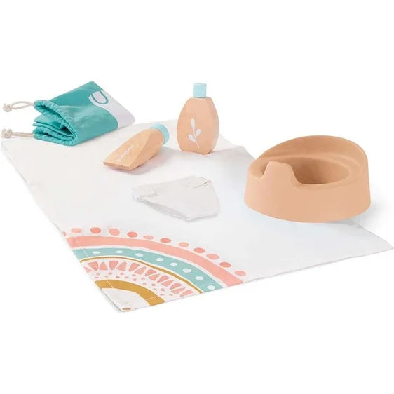 Doll Wooden Care Set