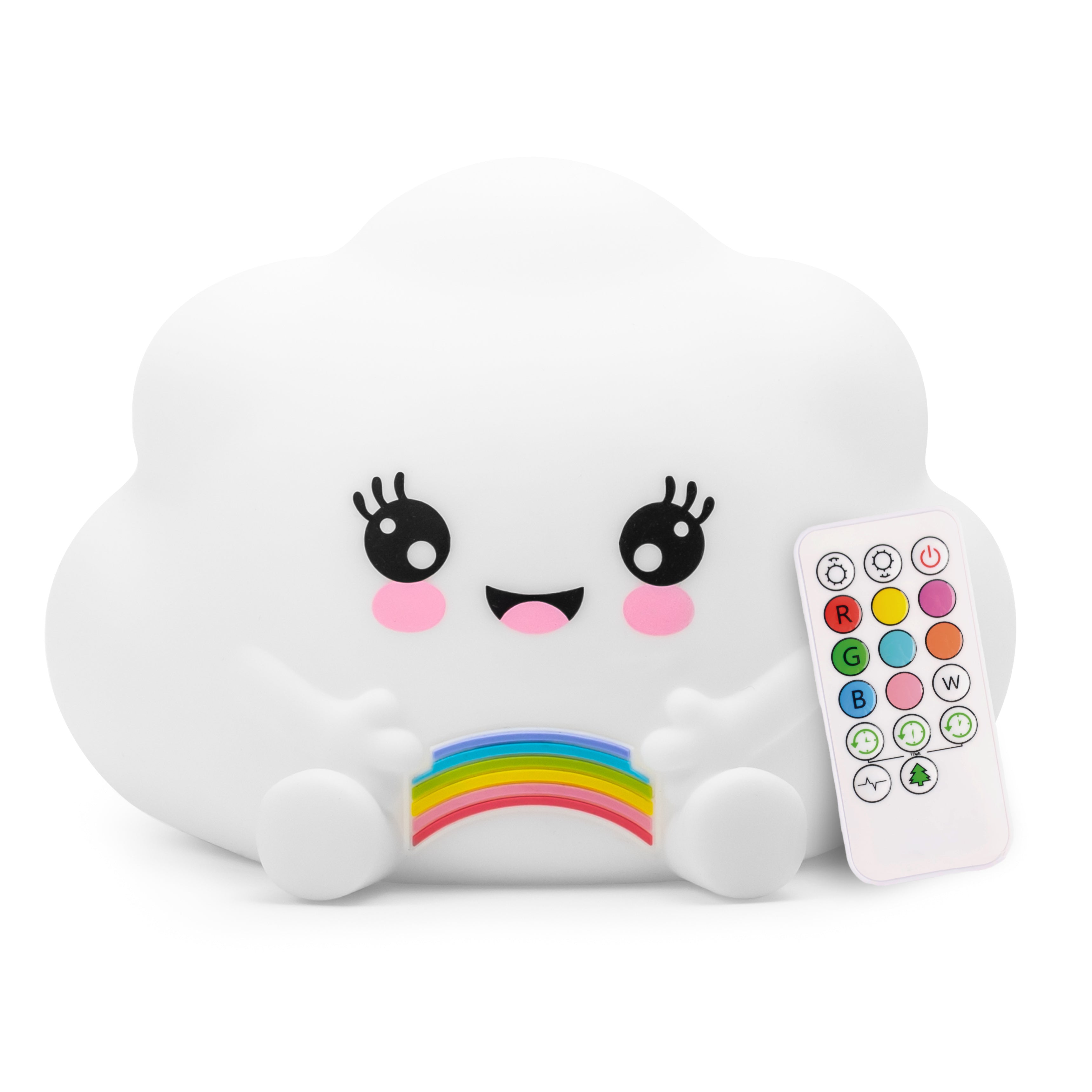 LumiPets® Kawaii Cloud - Children's Nursery Touch Night Light