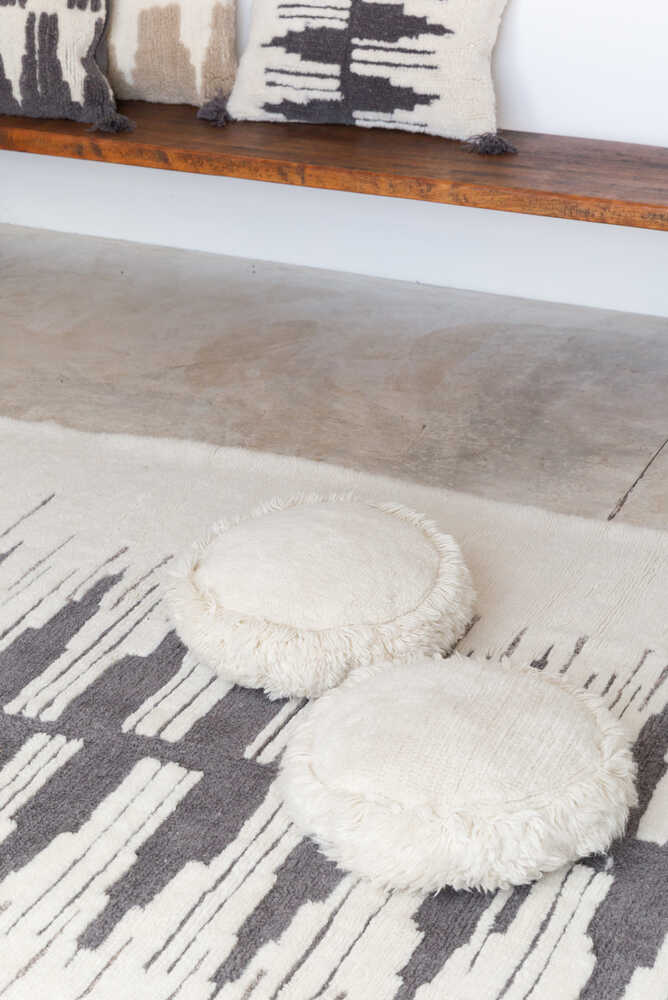 Floor Cushion Jam Natural