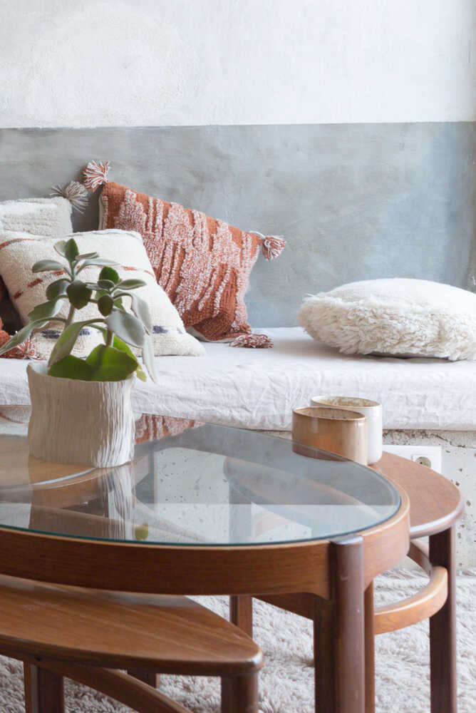 Floor Cushion Jam Natural