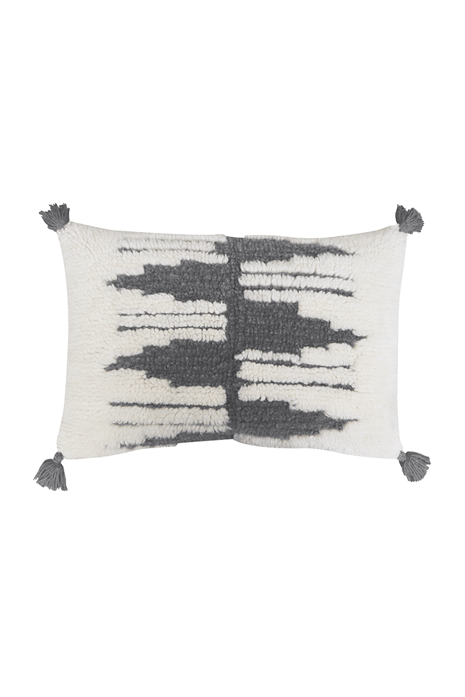 Throw Pillow Zagros Natural-grey